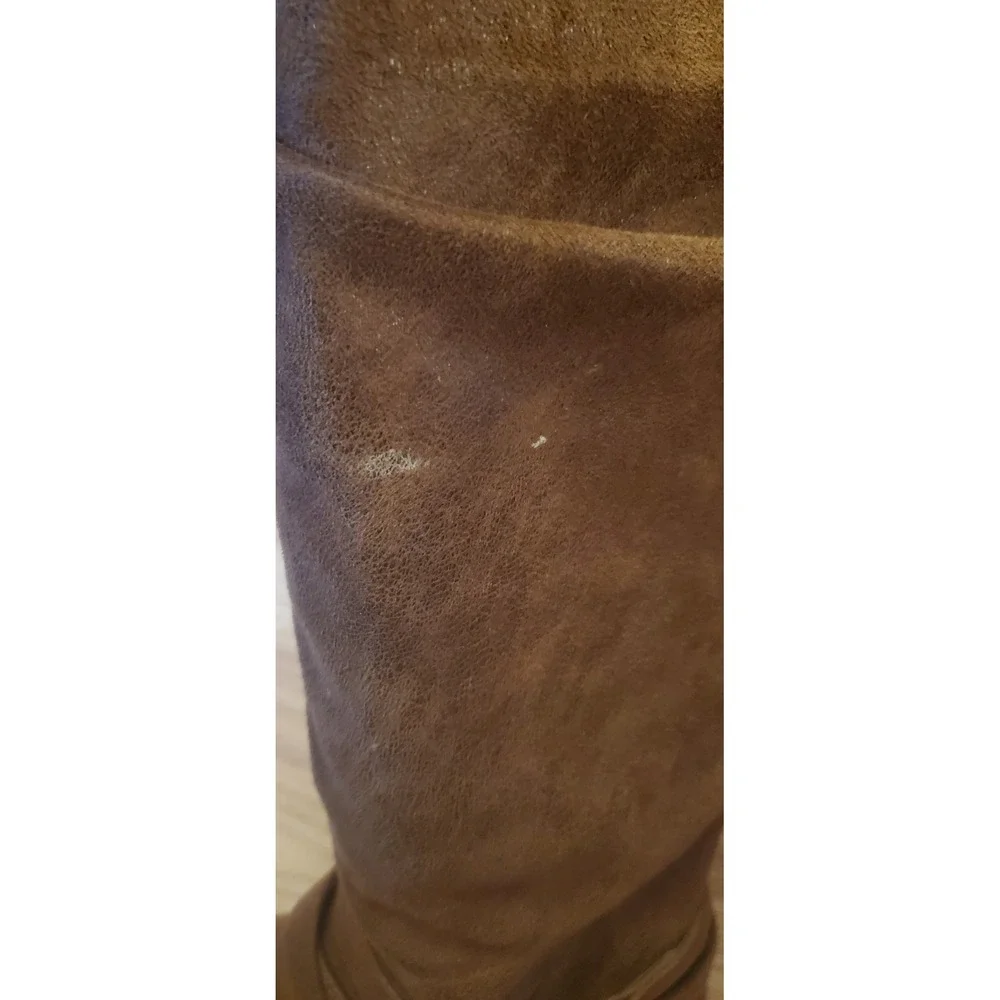 Carlos By Carlos Santana Jada Knee High Slouch Boots‎ Women's Size 7.5 Brown